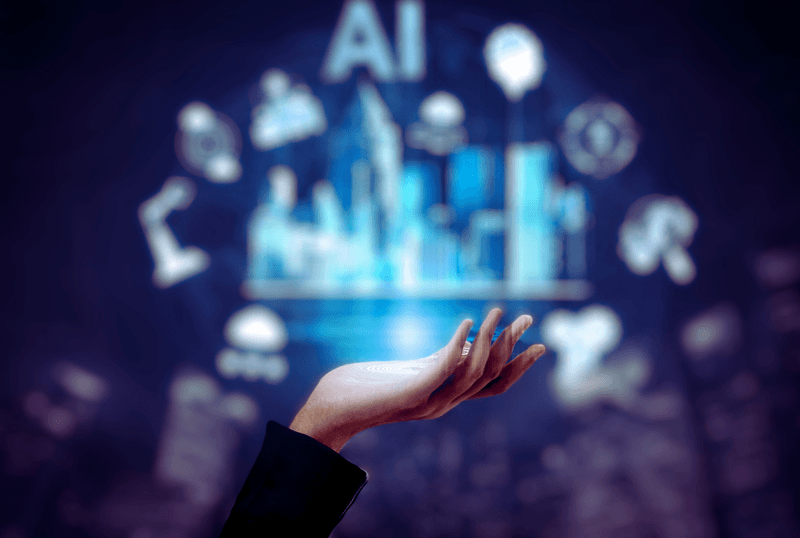 Abstract illustration of technology and opportunity
